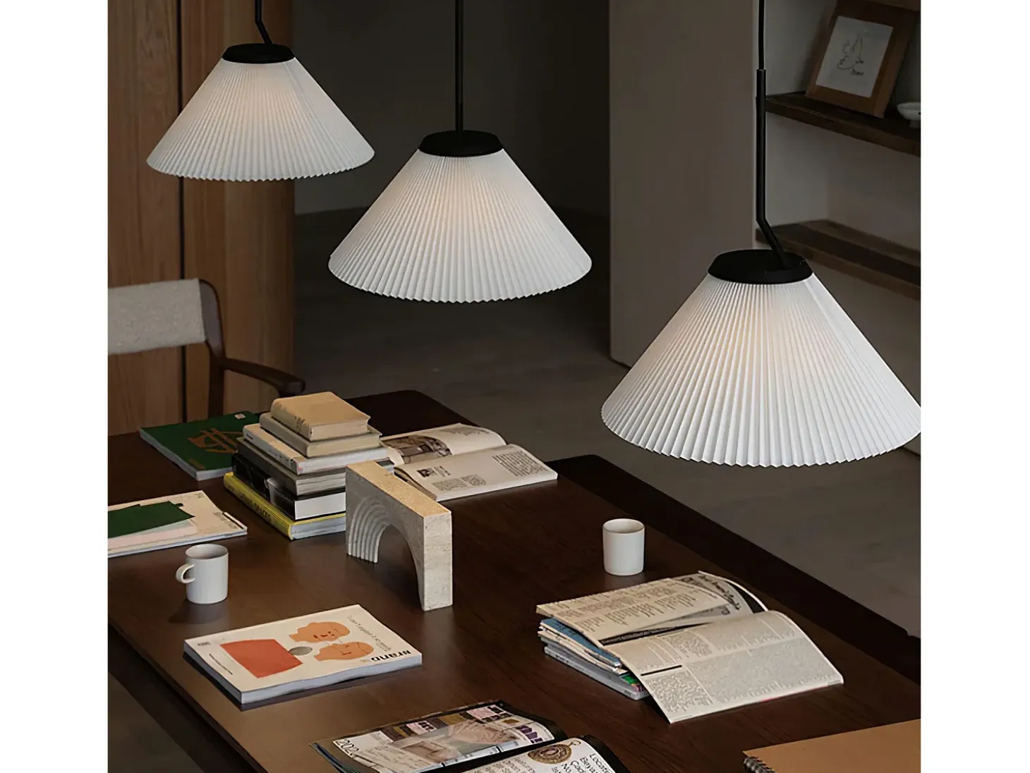 Lámpara Toolight App1670-1Cp Black White