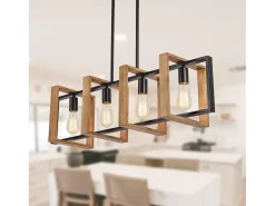 Lámpara Toolight App1583-4Cp Black Brown