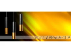 Lámpara Toolight App469-1Cp Black