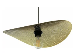 Lámpara Toolight App1470-1Cp Black Brush Gold