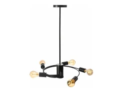 Lámpara Toolight App739-5Cp Black