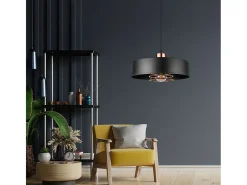 Lámpara Toolight App1246-1Cp Black Rose Gold