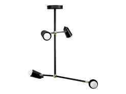 Lámpara Toolight App1708-4Cp Black Gold