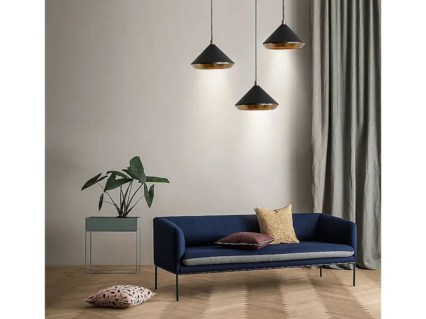 Lámpara Toolight App1005-1Cp Black