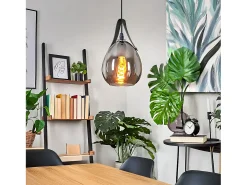 Lámpara Toolight App1774-1Cp Black Grey