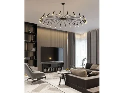 Lámpara Toolight App1196-15Cp Black