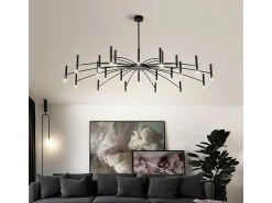 Lámpara Toolight App1196-15Cp Black