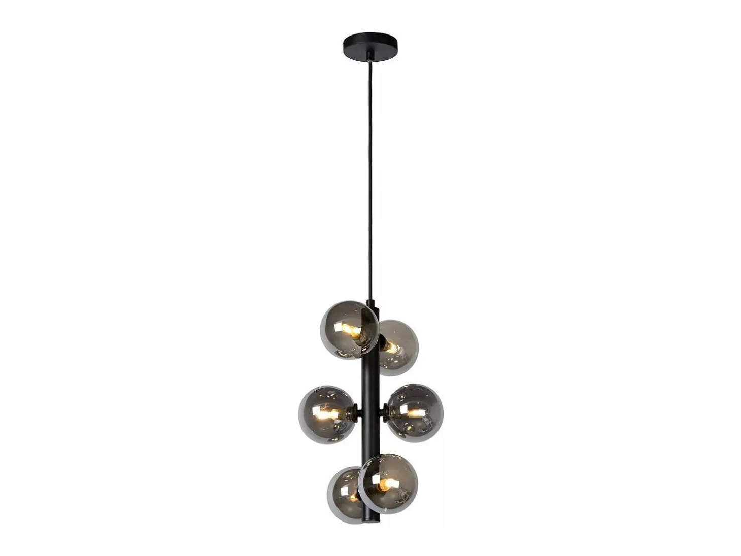 Lámpara Toolight App1163-6Cp Black Grey