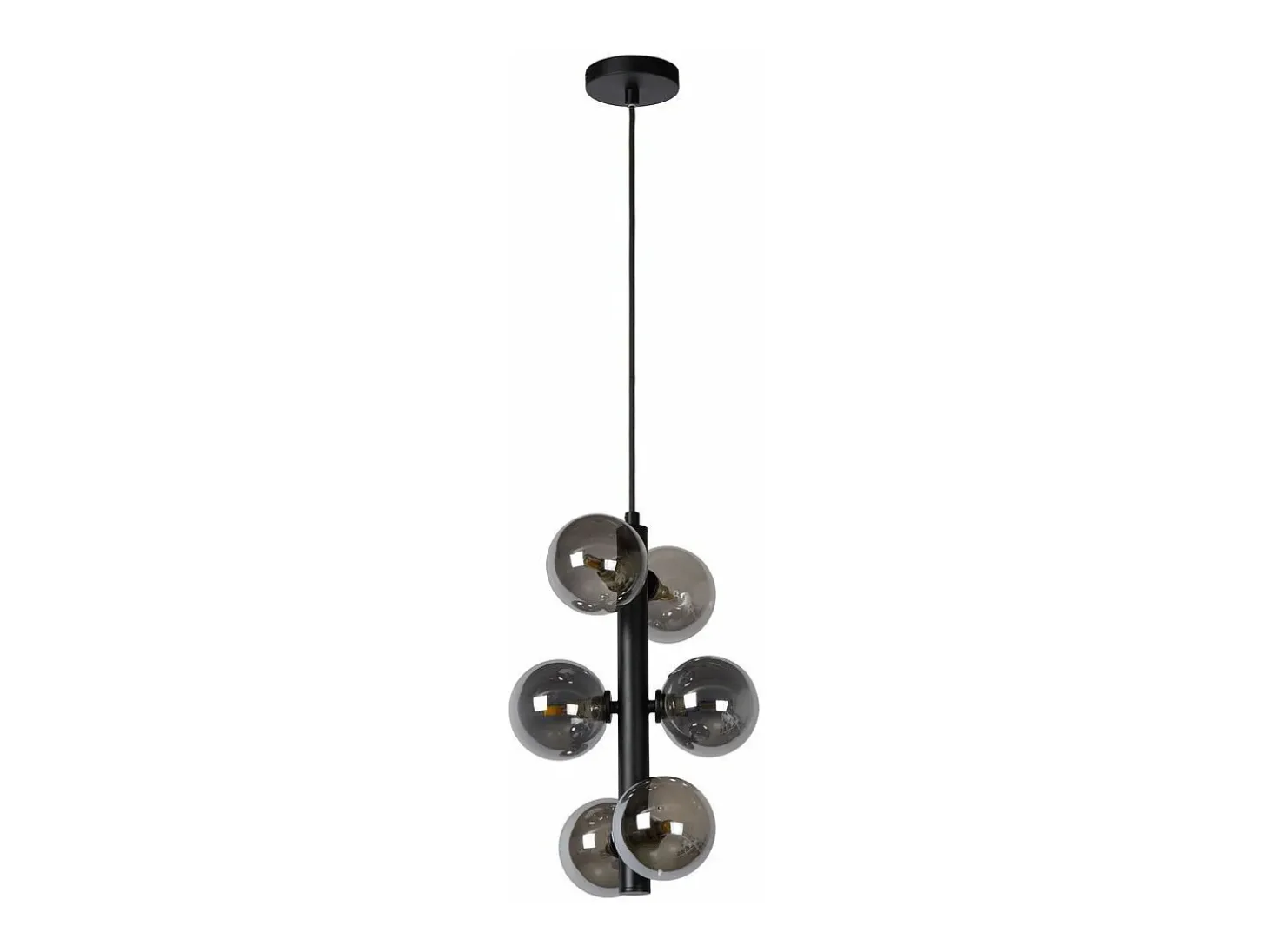 Lámpara Toolight App1163-6Cp Black Grey