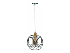 Lámpara Toolight App1127-1Cp Black Gold