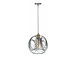 Lámpara Toolight App1127-1Cp Black Gold