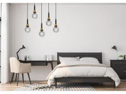 Lámpara Toolight App1126-5Cp Black Gold