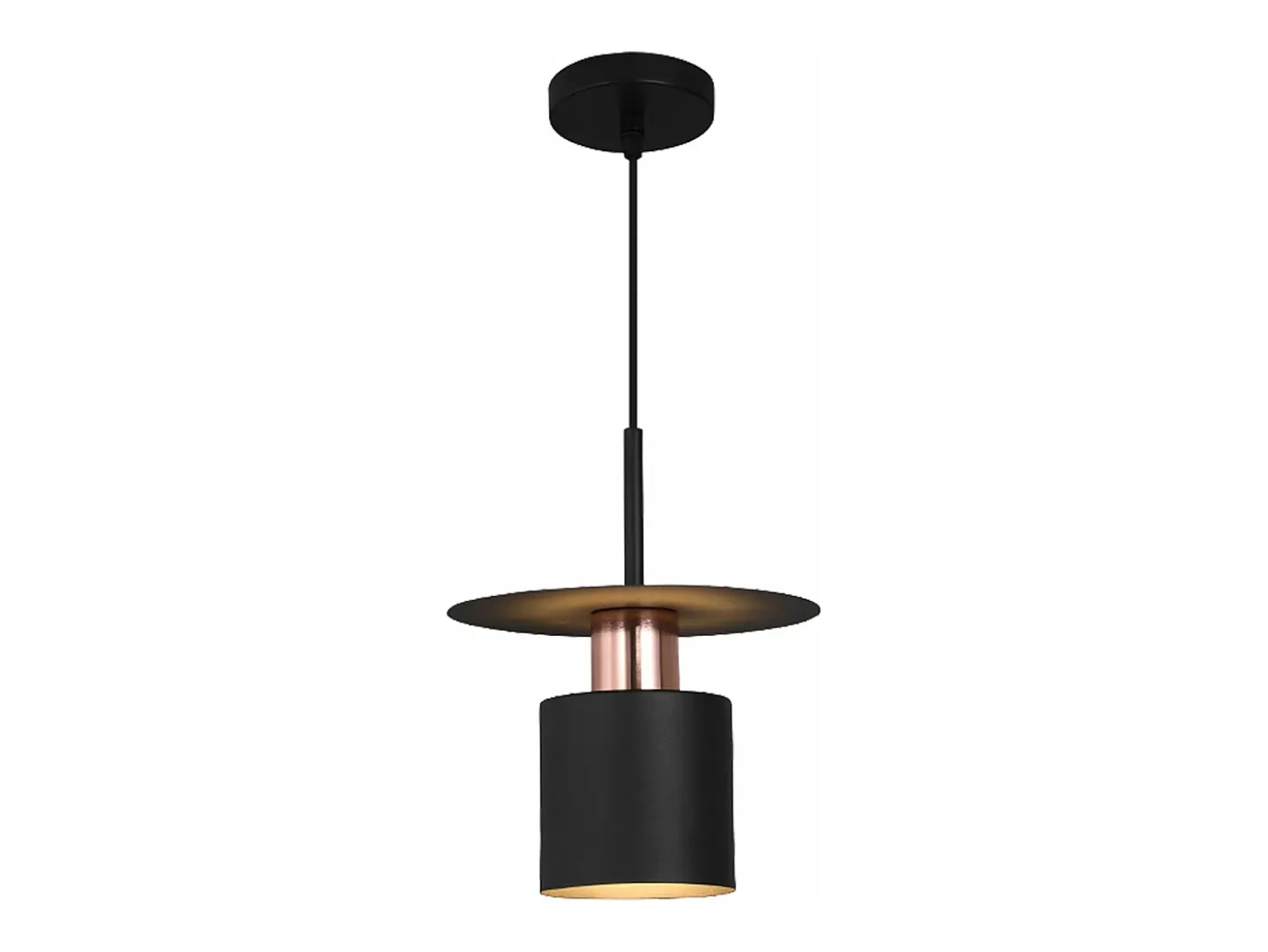 Lámpara Toolight App1145-1Cp Black Rose Gold