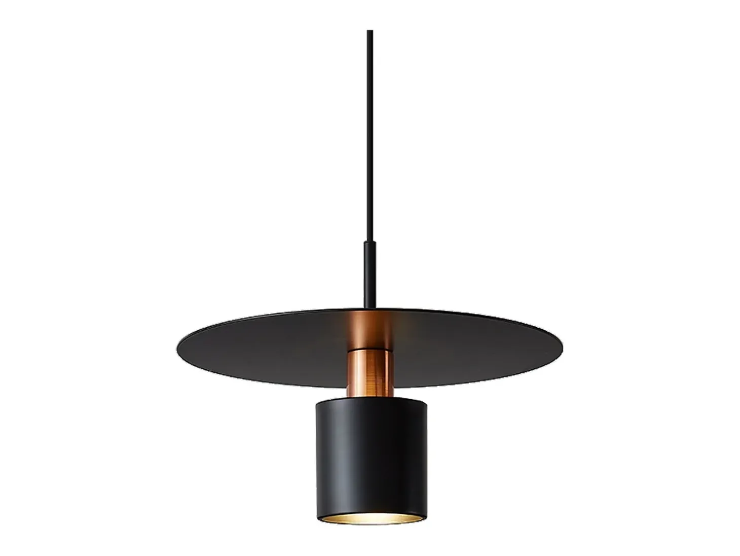 Lámpara Toolight App1145-1Cp Black Rose Gold