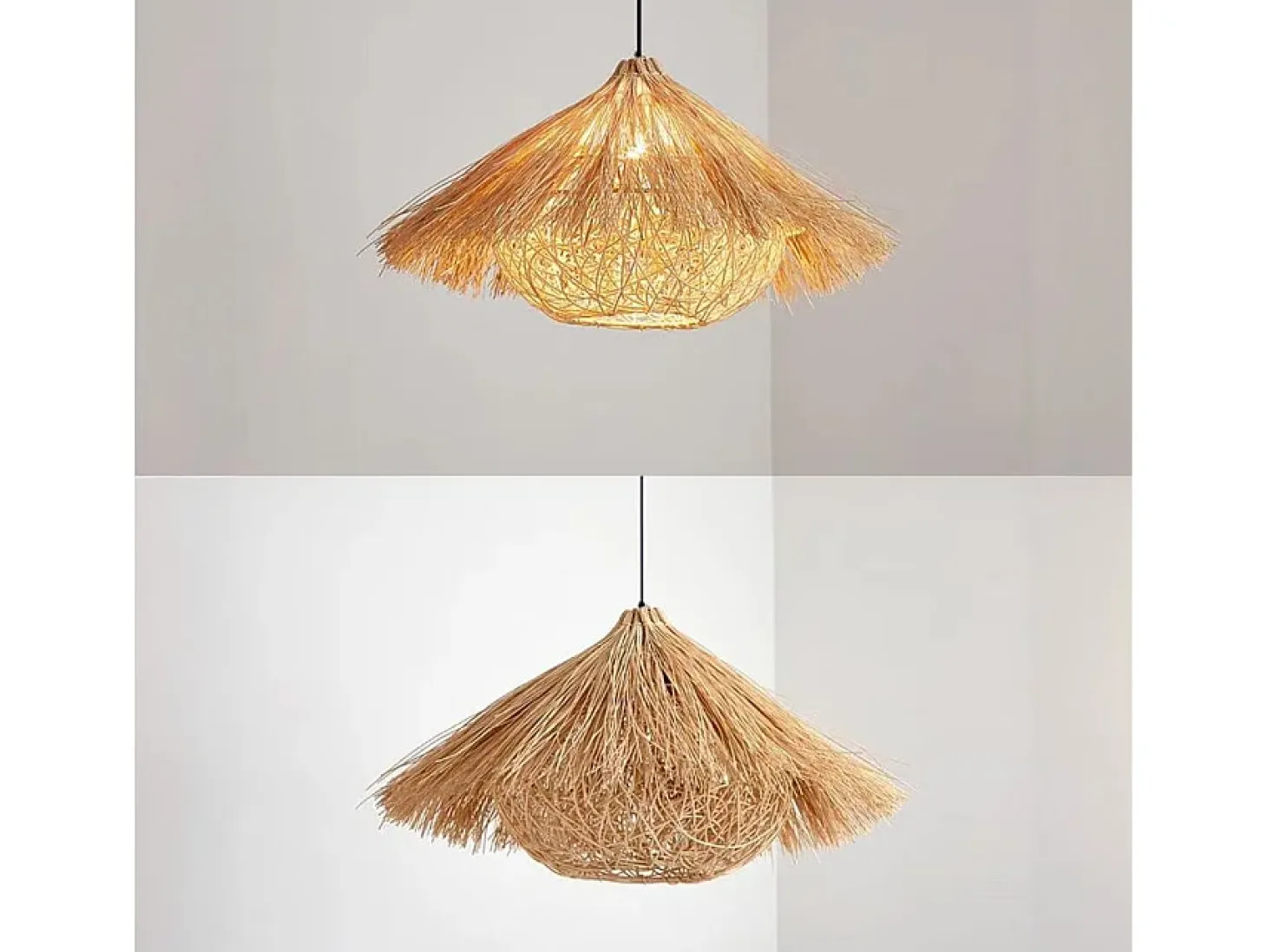 Lámpara Toolight App1636-1Cp Boho Beige