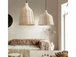 Lámpara Toolight App1646-1Cp Boho Beige