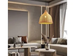 Lámpara Toolight App1647-1Cp Boho Beige