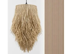 Lámpara Toolight App1322-1Cp Boho Brown