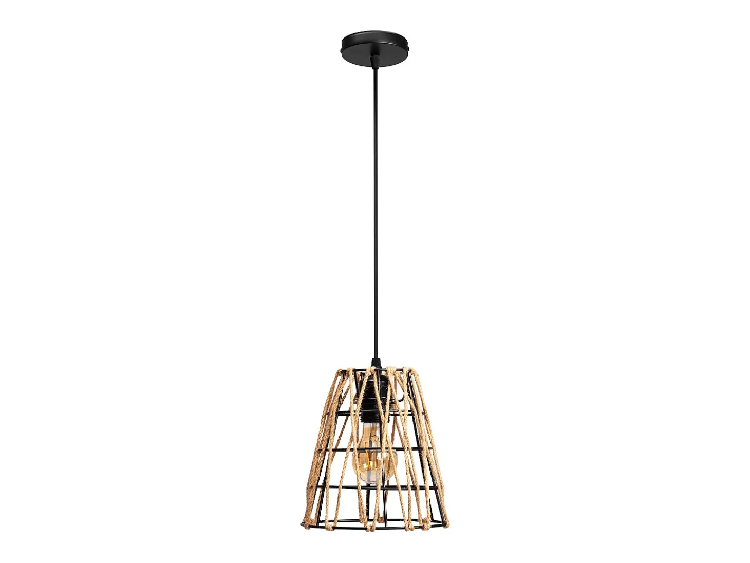 Lámpara Toolight App1318-1Cp Boho Brown