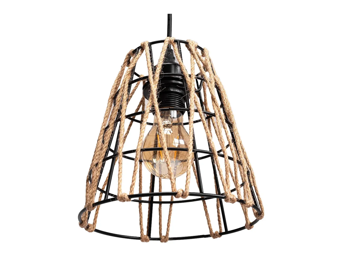 Lámpara Toolight App1318-1Cp Boho Brown