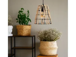 Lámpara Toolight App1318-1Cp Boho Brown