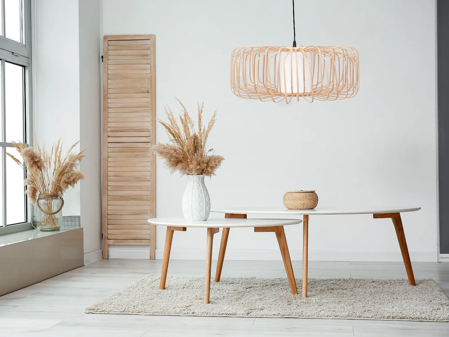 Lámpara Toolight App1376-1Cp Boho Beige