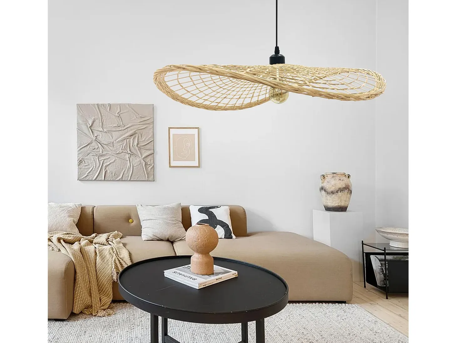 Lámpara Toolight App1541-1Cp Boho Brown