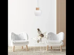 Lámpara Toolight App1591-1Cp Boho White Beige
