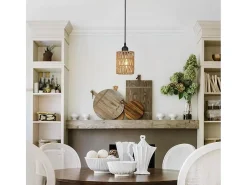 Lámpara Toolight App1622-1Cp Boho Beige