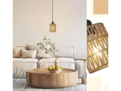 Lámpara Toolight App1622-1Cp Boho Beige