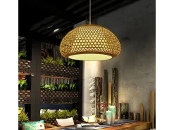 Lámpara Toolight App1649-1Cp Boho 48Cm Beige