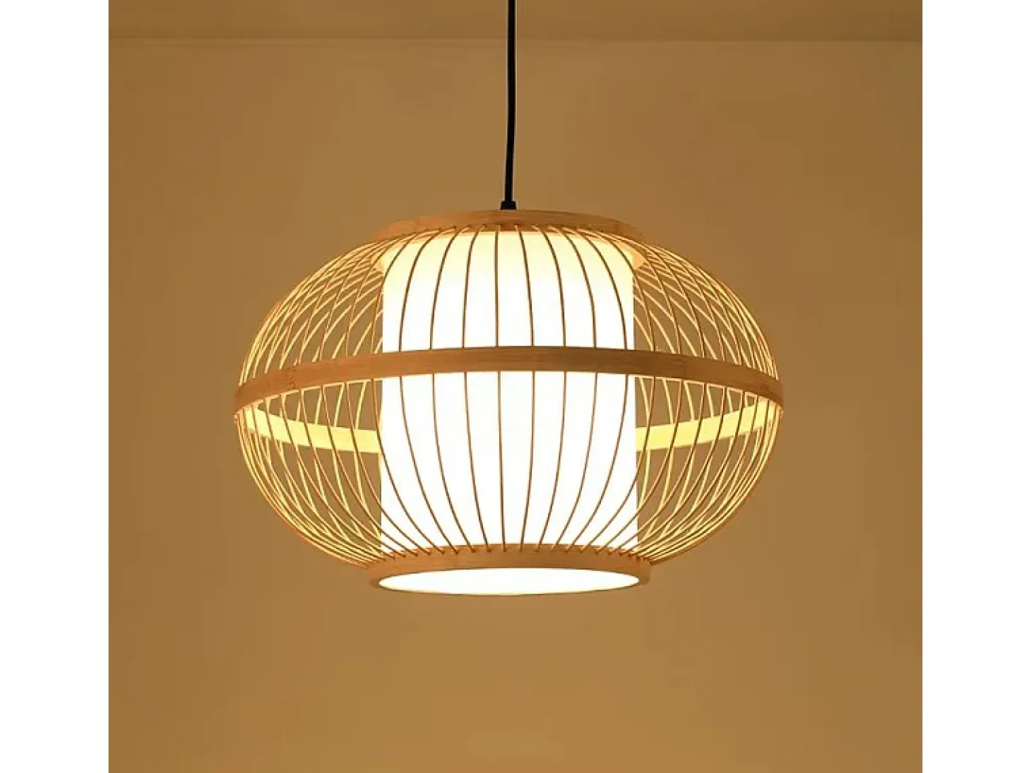 Lámpara Toolight App1632-1Cp Boho 50Cm Beige