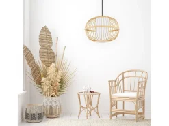 Lámpara Toolight App1632-1Cp Boho 50Cm Beige