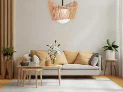 Lámpara Toolight App1589-1Cp Boho Beige