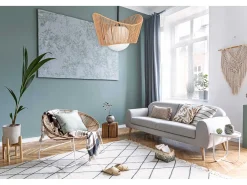 Lámpara Toolight App1589-1Cp Boho Beige