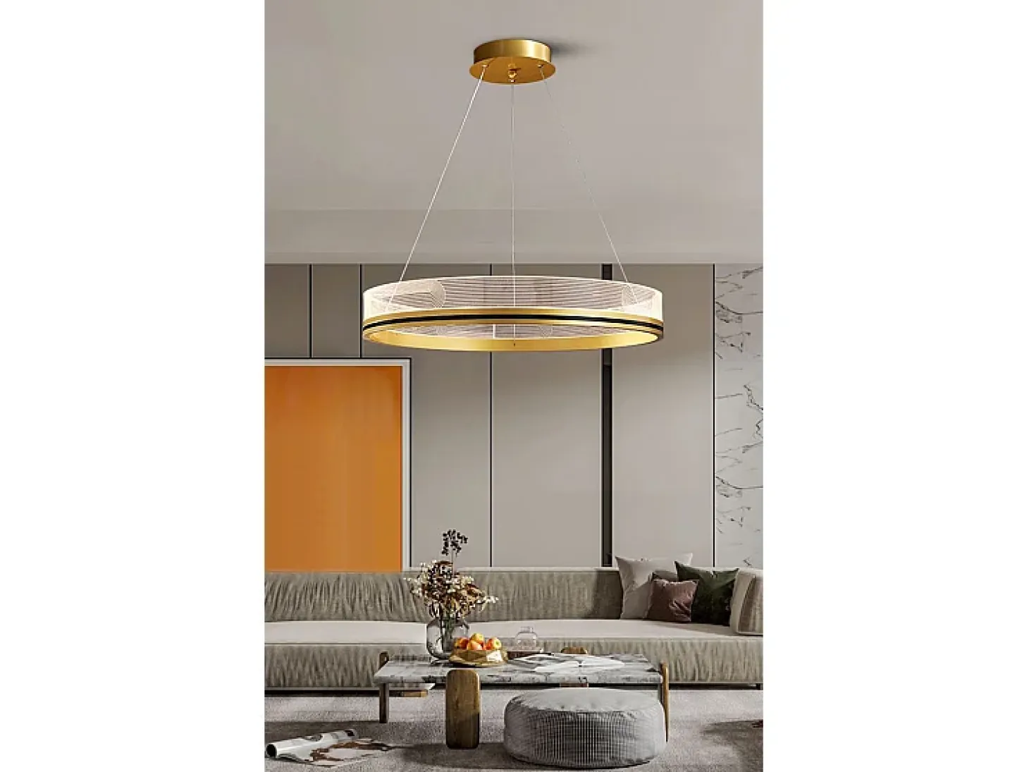 Lámpara Toolight App1190-Cp 60Cm Gold