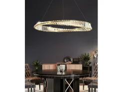 Lámpara Toolight App1202-Cp Cristal 80Cm Gold