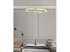 Lámpara Toolight App1201-Cp Cristal 50Cm Gold