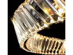 Lámpara Toolight App1201-Cp Cristal 50Cm Gold