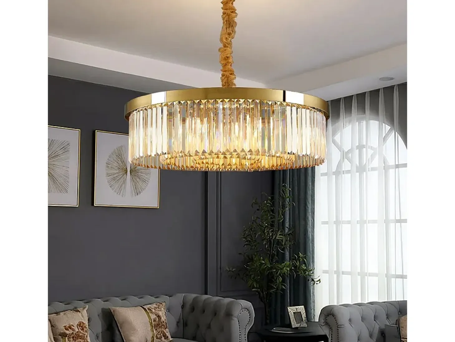 Lámpara Toolight App1531-8Cp4 Gold