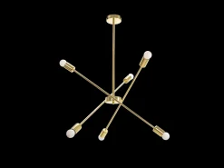 Lámpara Toolight App1115-6Cp Gold