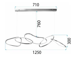 Lámpara Toolight App1054-Cp Gold