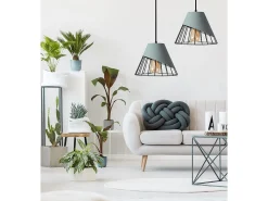 Lámpara Toolight App229-1Cp Grey Black