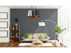 Lámpara Toolight App971-3Cp Grey Gold