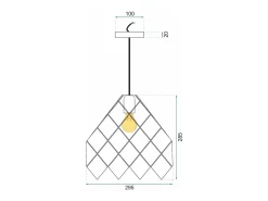 Lámpara Toolight App339-1Cp Green