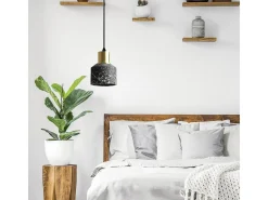 Lámpara Toolight App930-1Cp Lastri Black