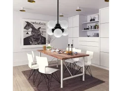 Lámpara Toolight App904-6Cp Loft Black