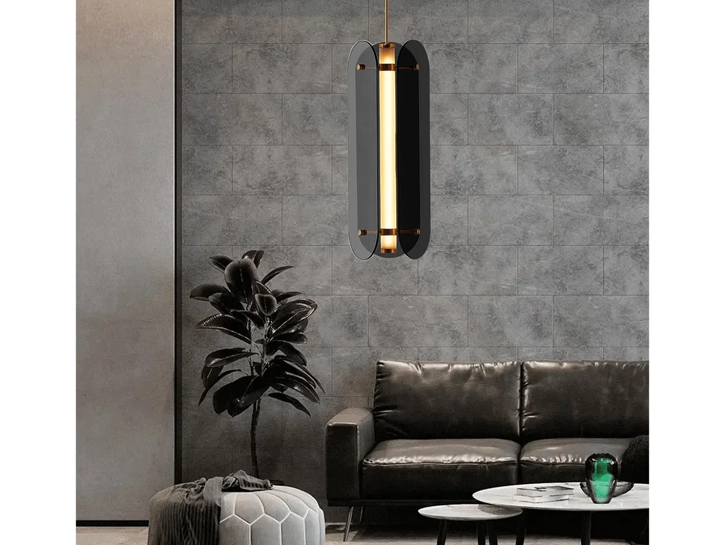 Lámpara Toolight App1676-Cp Long Black
