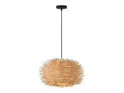 Lámpara Toolight App884-1Cp Natural Boho Brown