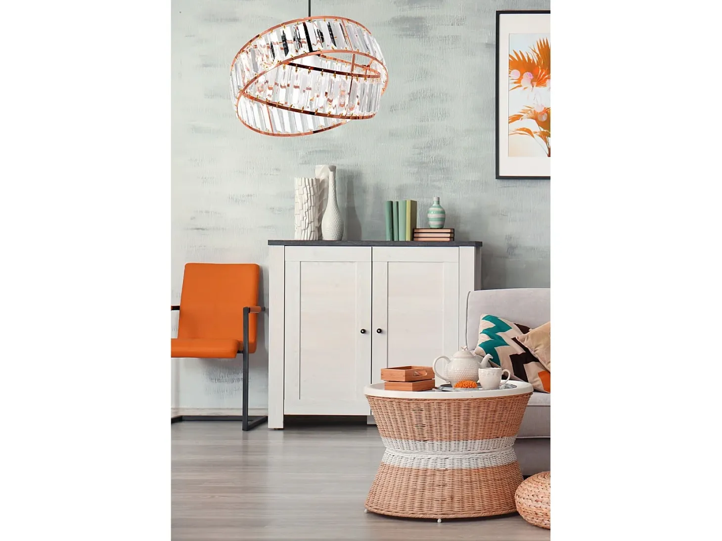 Lámpara Toolight App1105-1Cp Rose Gold